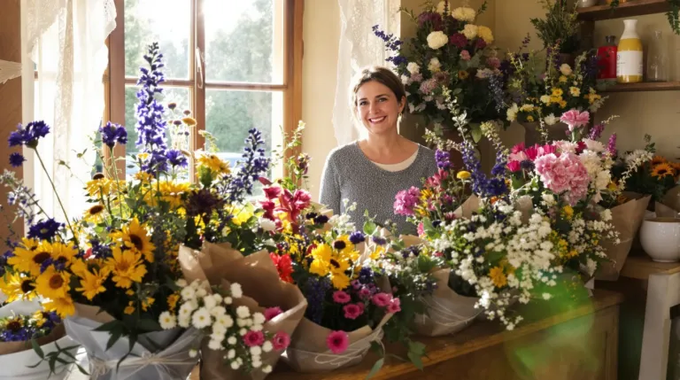 Fleuriste dans le Cantal en Auvergne : une passion locale au service de vos émotions